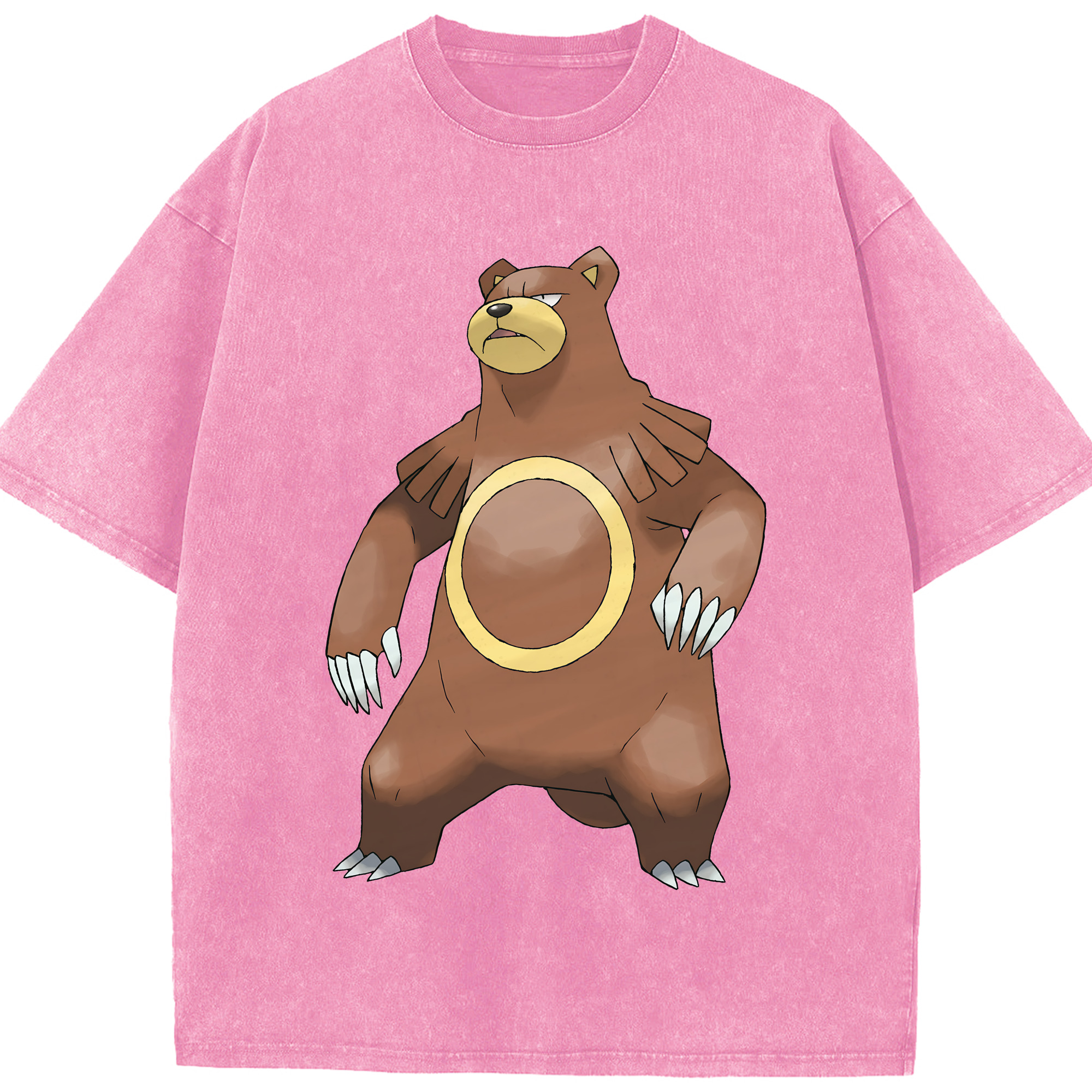 （画像用） ポケットモンスター Pokémon 綿100% ヴィンテージ風 半袖Tシャツ（フロントプリント）